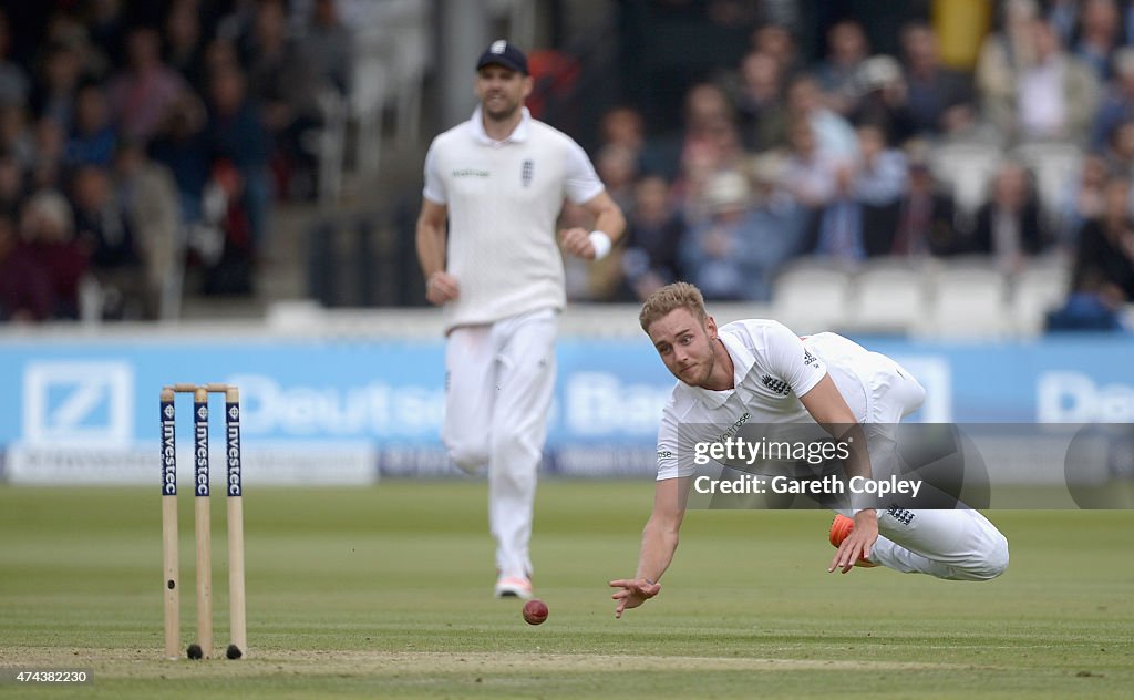 England v New Zealand: 1st Investec Test - Day Two