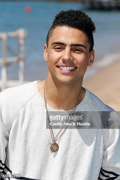 Actor Quincy Brown attends a photocall for "Dope" during the 68th annual Cannes Film Festival on May 22, 2015 in Cannes, France.