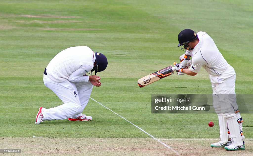 England v New Zealand: 1st Investec Test - Day Two