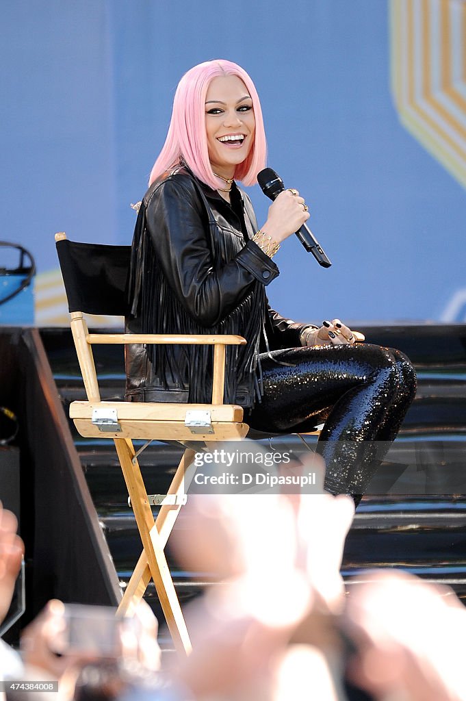 Jessie J Performs On ABC's "Good Morning America"