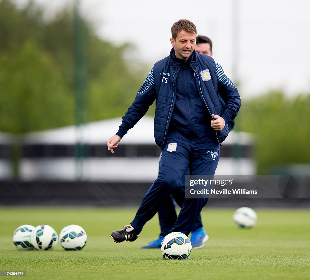 Aston Villa Training Session