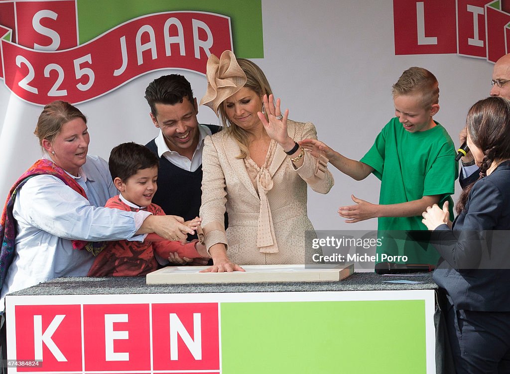 Queen Maxima Of The Netherlands Opens Kentalis Research And Education Centre