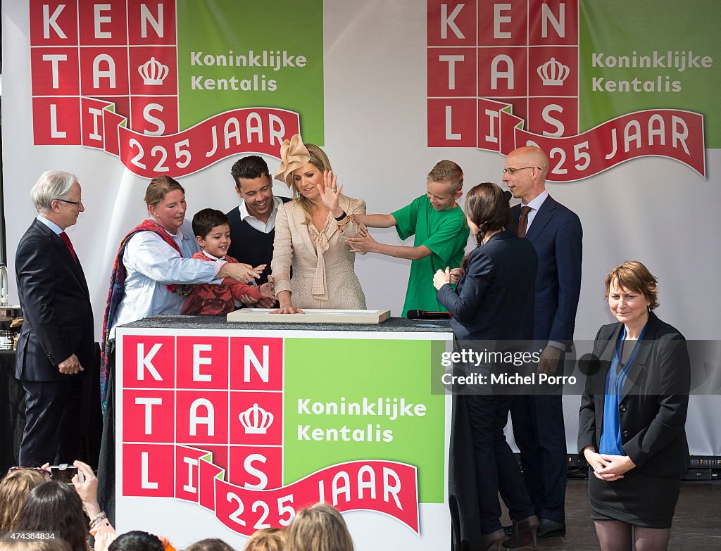 Queen Maxima Of The Netherlands Opens Kentalis Research And Education Centre