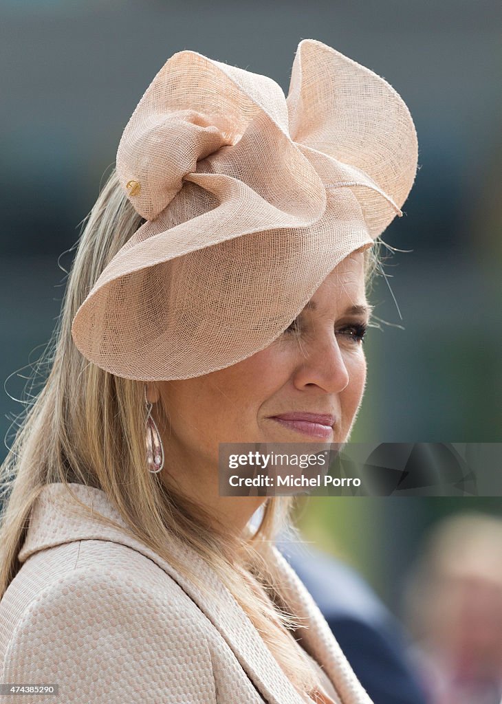 Queen Maxima Of The Netherlands Opens Kentalis Research And Education Centre