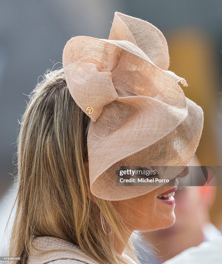 Queen Maxima Of The Netherlands Opens Kentalis Research And Education Centre