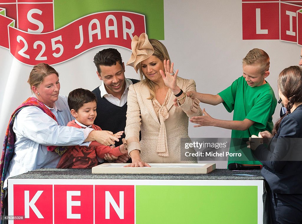Queen Maxima Of The Netherlands Opens Kentalis Research And Education Centre