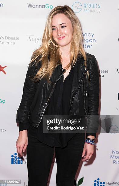 Actress Ashley Johnson attends the Huntington's Disease Society of America 2014 Freeze HD Benefit at Mack Sennett Studios on February 22, 2014 in Los...