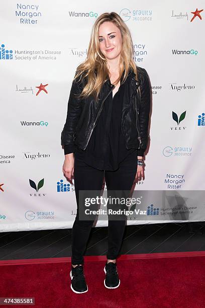 Actress Ashley Johnson attends the Huntington's Disease Society of America 2014 Freeze HD Benefit at Mack Sennett Studios on February 22, 2014 in Los...