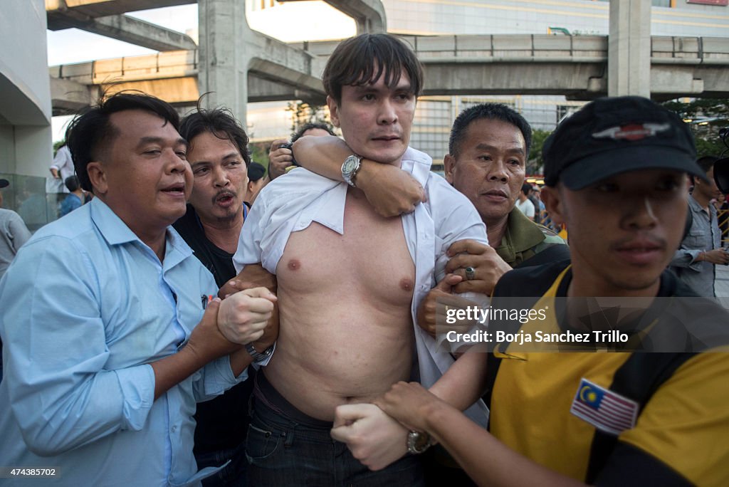 Anniversary Of Military Coup Sparks Protests In Bangkok