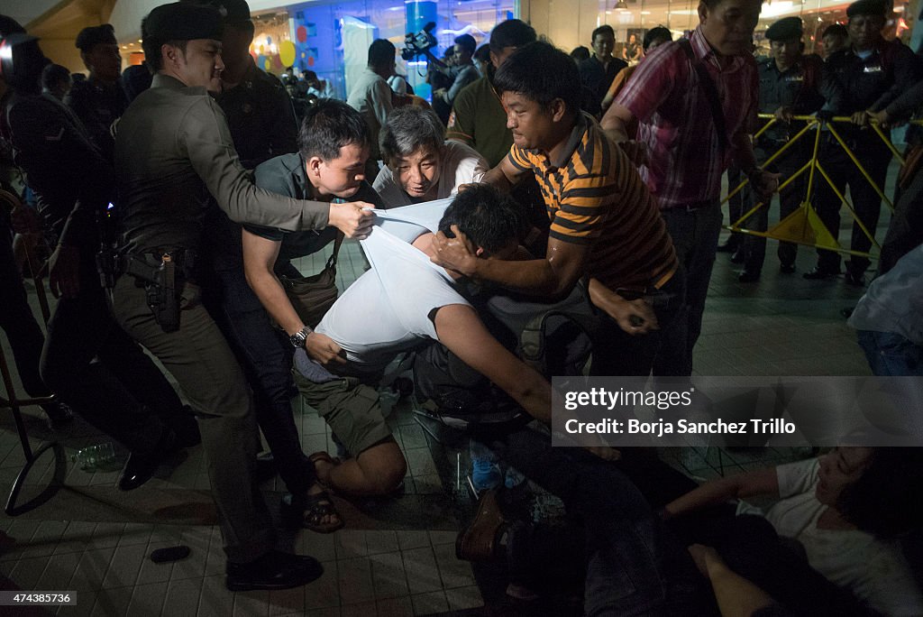 Anniversary Of Military Coup Sparks Protests In Bangkok