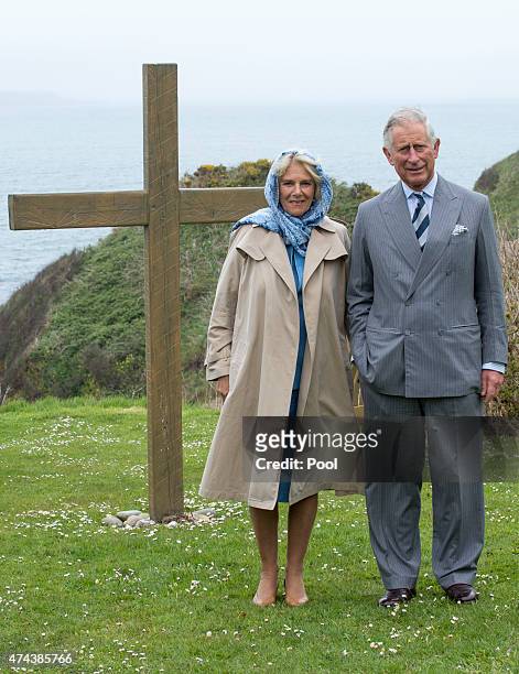 Prince Charles, Prince of Wales and Camilla, Duchess of Cornwall visit Corrymeela Community Ballycastle on May 22, 2015 in Antrim, Northern Ireland....