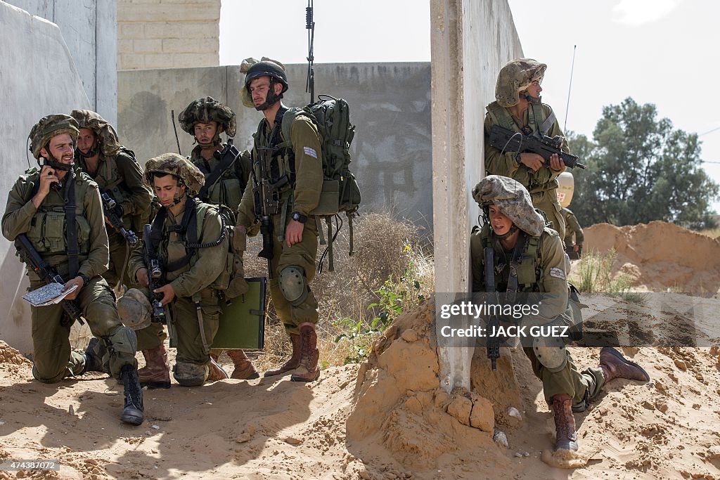 ISRAEL-ARMY-CONFLICT-DRILL