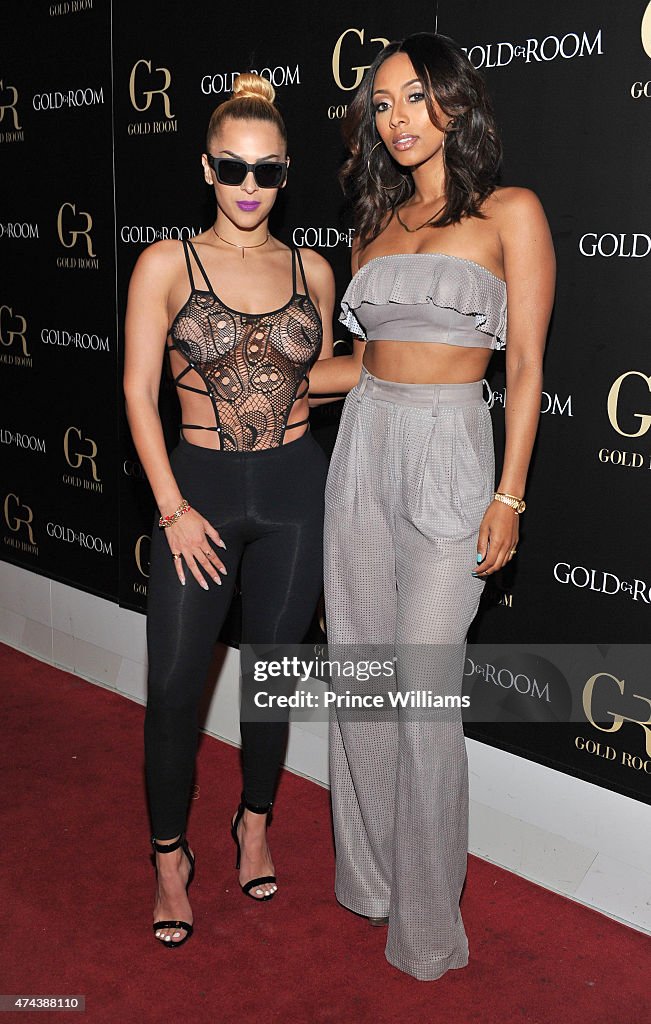 Keri Hilson, Rosci Diaz, And Rasheeda Host Gold Room