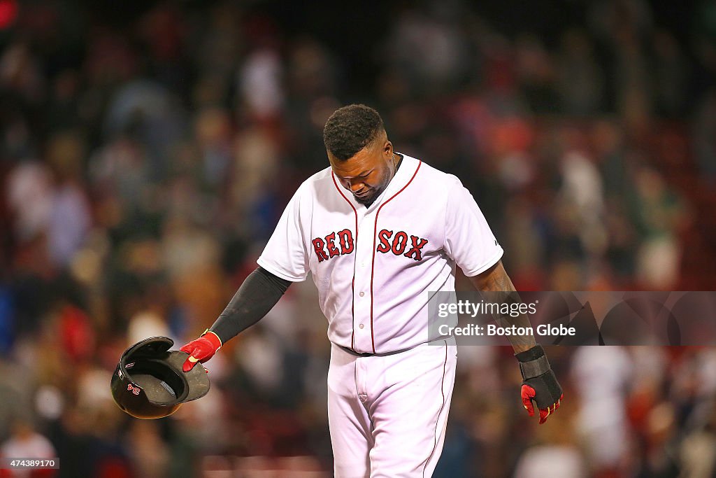 Boston Red Sox Vs. Texas Rangers At Fenway Park