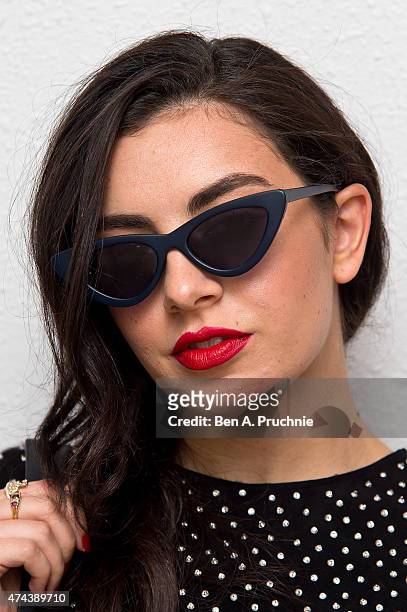 Charli XCX attends the "Southpaw" screening at The 68th Annual Cannes Film Festival at Palais des Festivals on May 22, 2015 in Cannes, France.