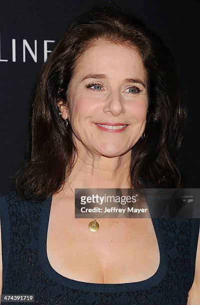 Actress Debra Winger arrives at the 16th Costume Designers Guild Awards at The Beverly Hilton Hotel on February 22, 2014 in Beverly Hills, California.