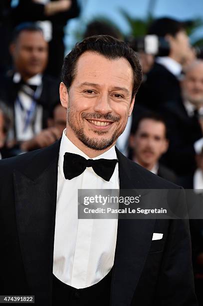 Stefano Accorsi attends the "Little Prince" Premiere during the 68th annual Cannes Film Festival on May 22, 2015 in Cannes, France.