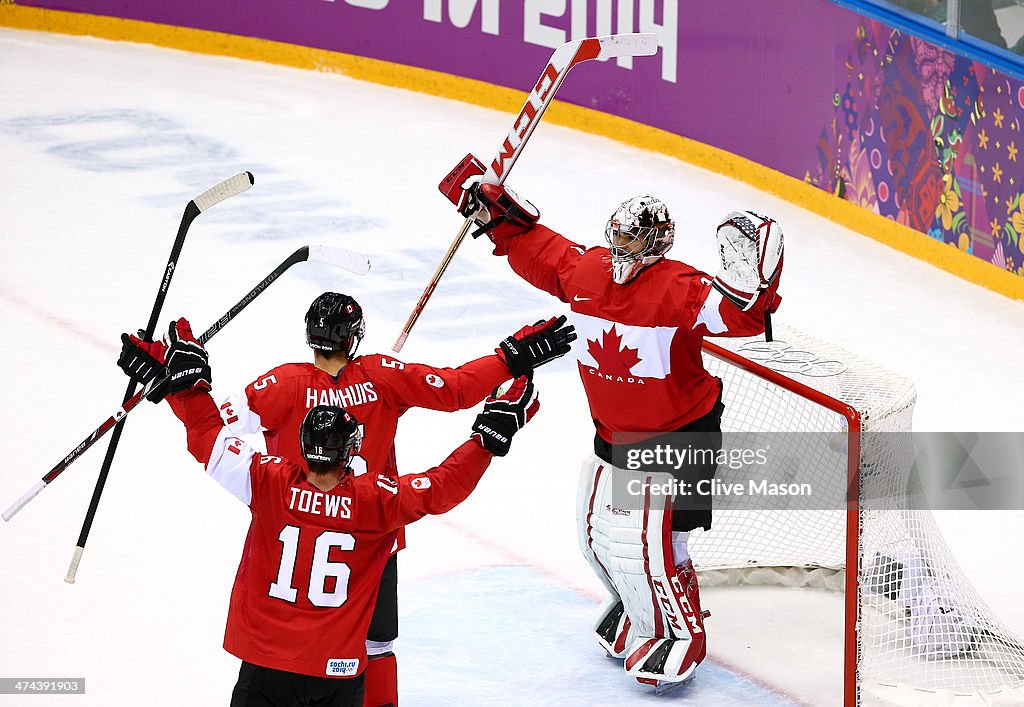 Ice Hockey Gold Medal - Sweden v Canada