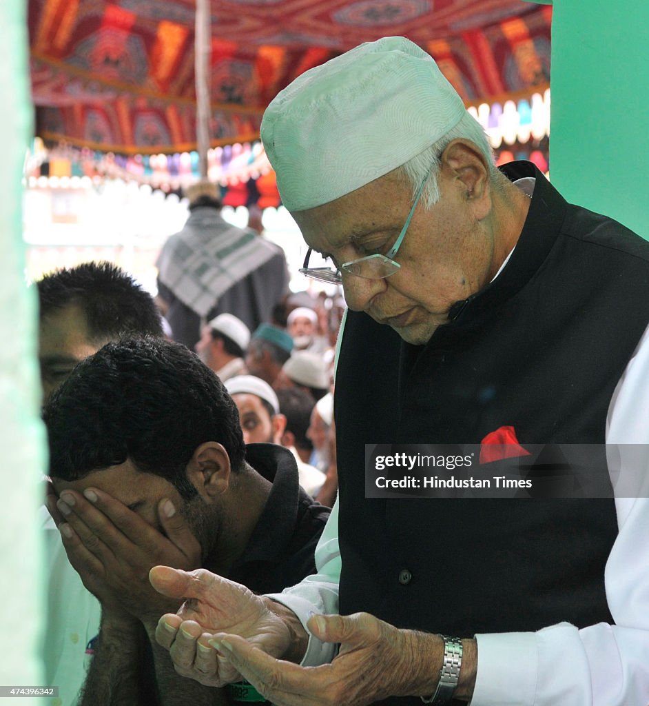 Friday Prayers At Hazratbal Shrine Following Mehraj-u-Alam