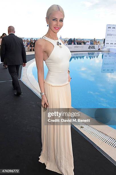 Amanda Cronin attends the Amber Lounge 2015 Charity Fashion Show in benefit of Autism Rocks at Le Meridien Beach Plaza Hotel on May 22, 2015 in...