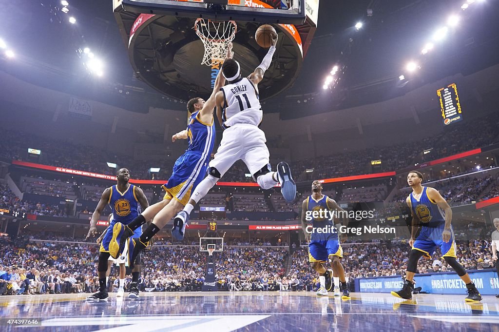 Memphis Grizzlies vs Golden State Warriors, 2015 NBA Western Conference Semifinals