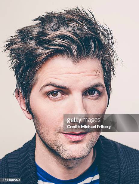 Actor Adam Scott is photographed for Variety on February 3, 2015 in Park City, Utah.