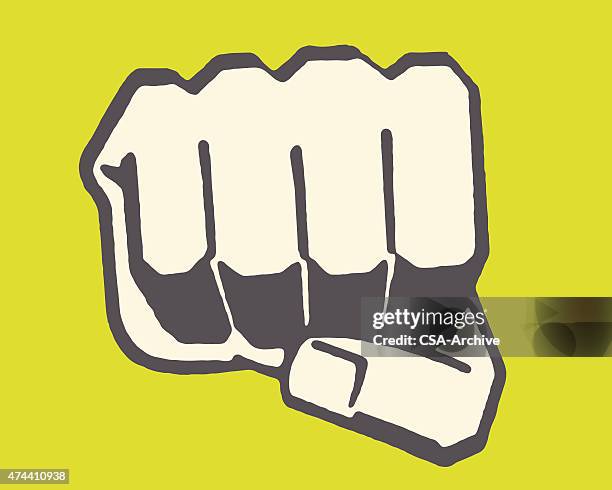 fist - knuckle stock illustrations