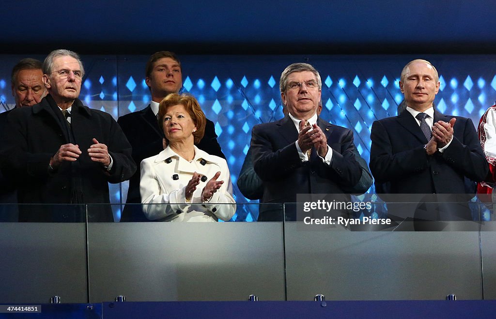 2014 Winter Olympic Games - Closing Ceremony