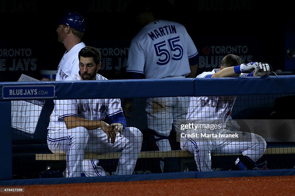 As the Toronto Blue Jays play the Los Angeles Angels at the Rogers Centre