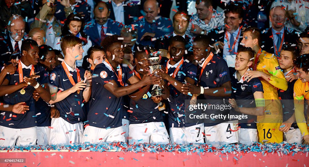 U17 France v U17 Germany - UEFA European Under-17 Championship Final