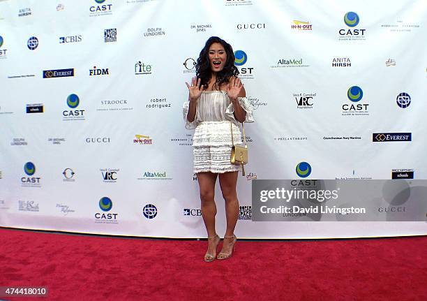 Pianist Chloe Flower attends the 17th Annual CAST From Slavery to Freedom Gala at the Skirball Cultural Center on May 21, 2015 in Los Angeles,...