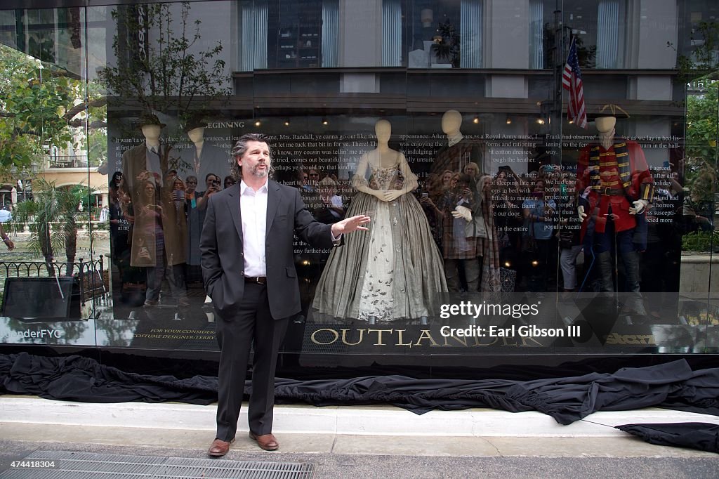 STARZ Presents "Outlander: A Tartan Affair" Costume Exhibition Unveiling At The Grove