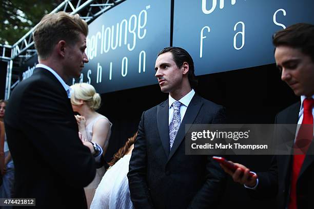 Adrian Sutil attends the Amber Fashion charity event at the Meridien Beach Plaza during previews to the Monaco Formula One Grand Prix on May 22, 2015...