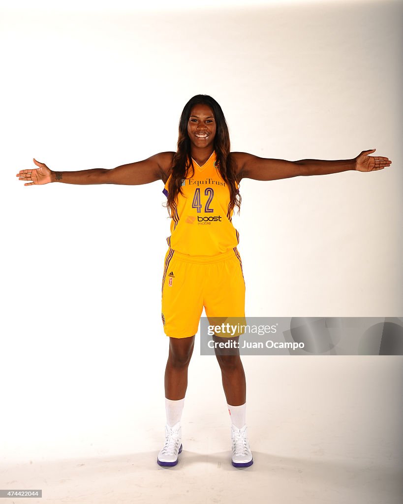 Los Angeles Sparks Media Day 2015