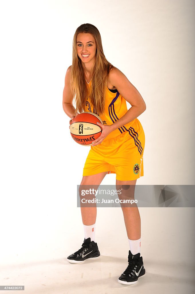 Los Angeles Sparks Media Day 2015