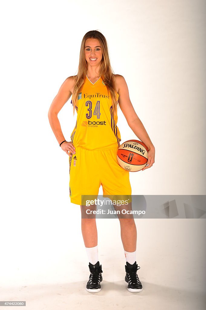 Los Angeles Sparks Media Day 2015