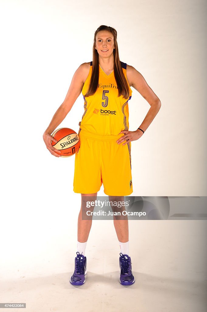 Los Angeles Sparks Media Day 2015