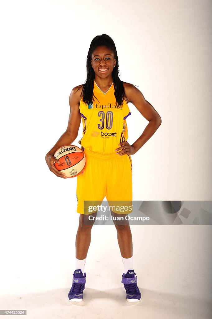 Los Angeles Sparks Media Day 2015