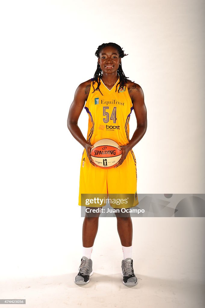 Los Angeles Sparks Media Day 2015