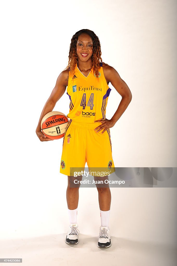 Los Angeles Sparks Media Day 2015