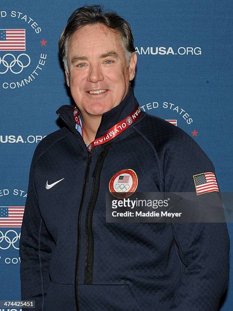 Jim Craig attends the U.S. Olympic Committee's Team USA Club Event to celebrate the 2014 Winter Olympic Games at Grand Central Terminal on February...