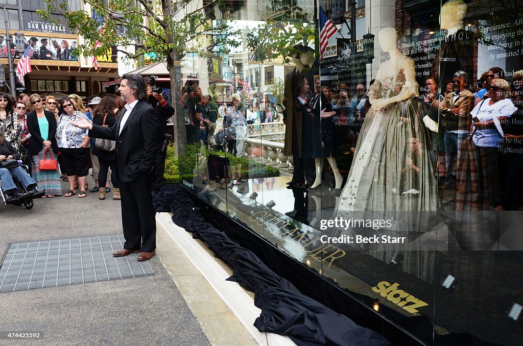 STARZ Presents "Outlander: A Tartan Affair" Costume Exhibition Unveiling At The Grove