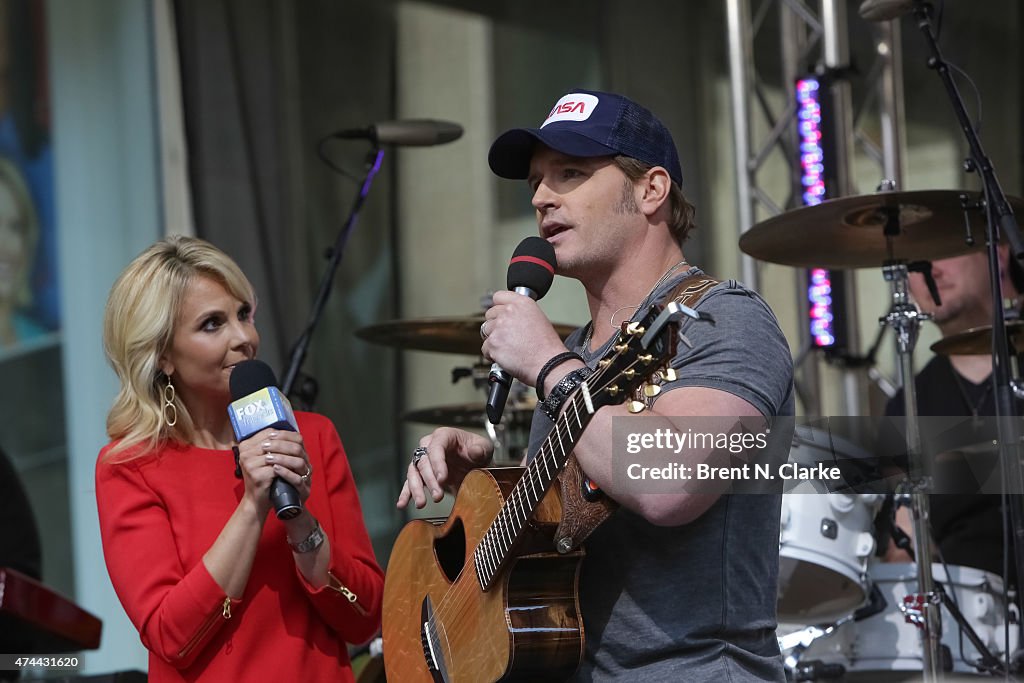 Jerrod Niemann Performs On The "Fox & Friends" All-American Concert Series