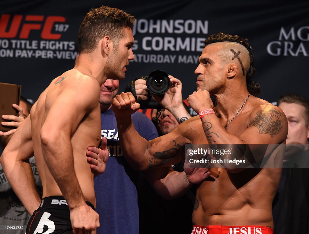 UFC 187 Weigh-in