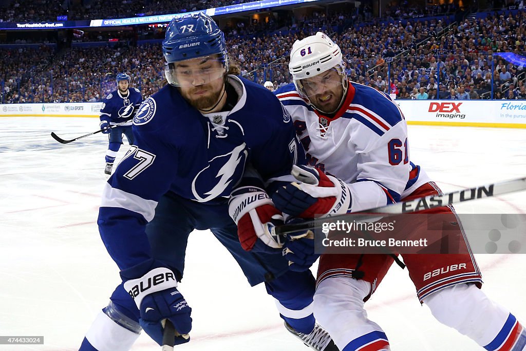 New York Rangers v Tampa Bay Lightning - Game Four