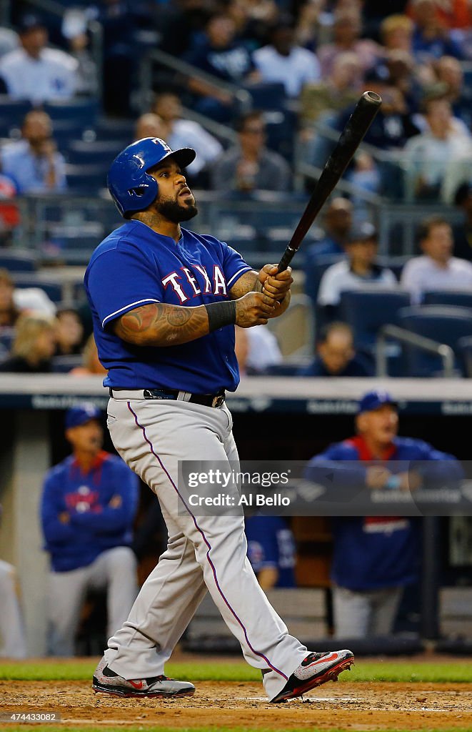 Texas Rangers v New York Yankees