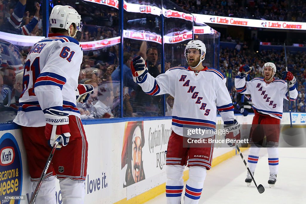 New York Rangers v Tampa Bay Lightning - Game Four