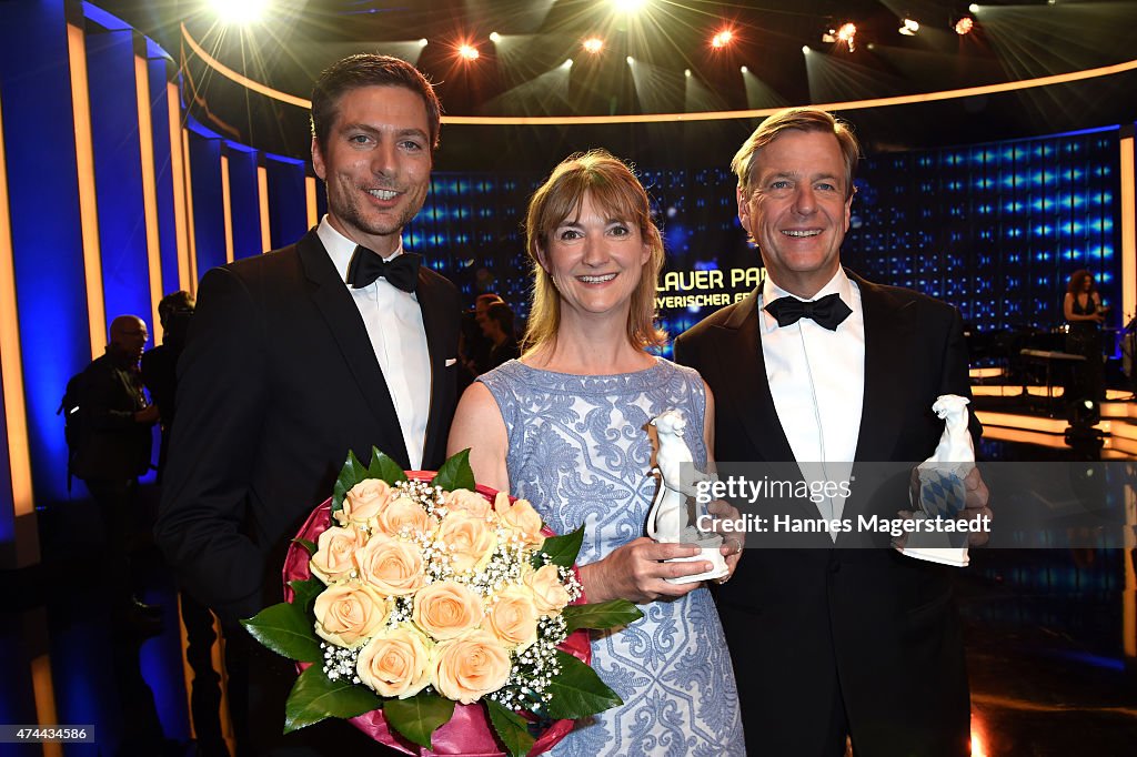 Bayerischer Fernsehpreis 2015 - Arrivals & Winners Board