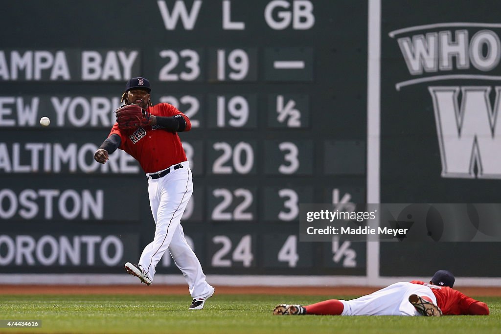 Los Angeles Angels of Anaheim v Boston Red Sox