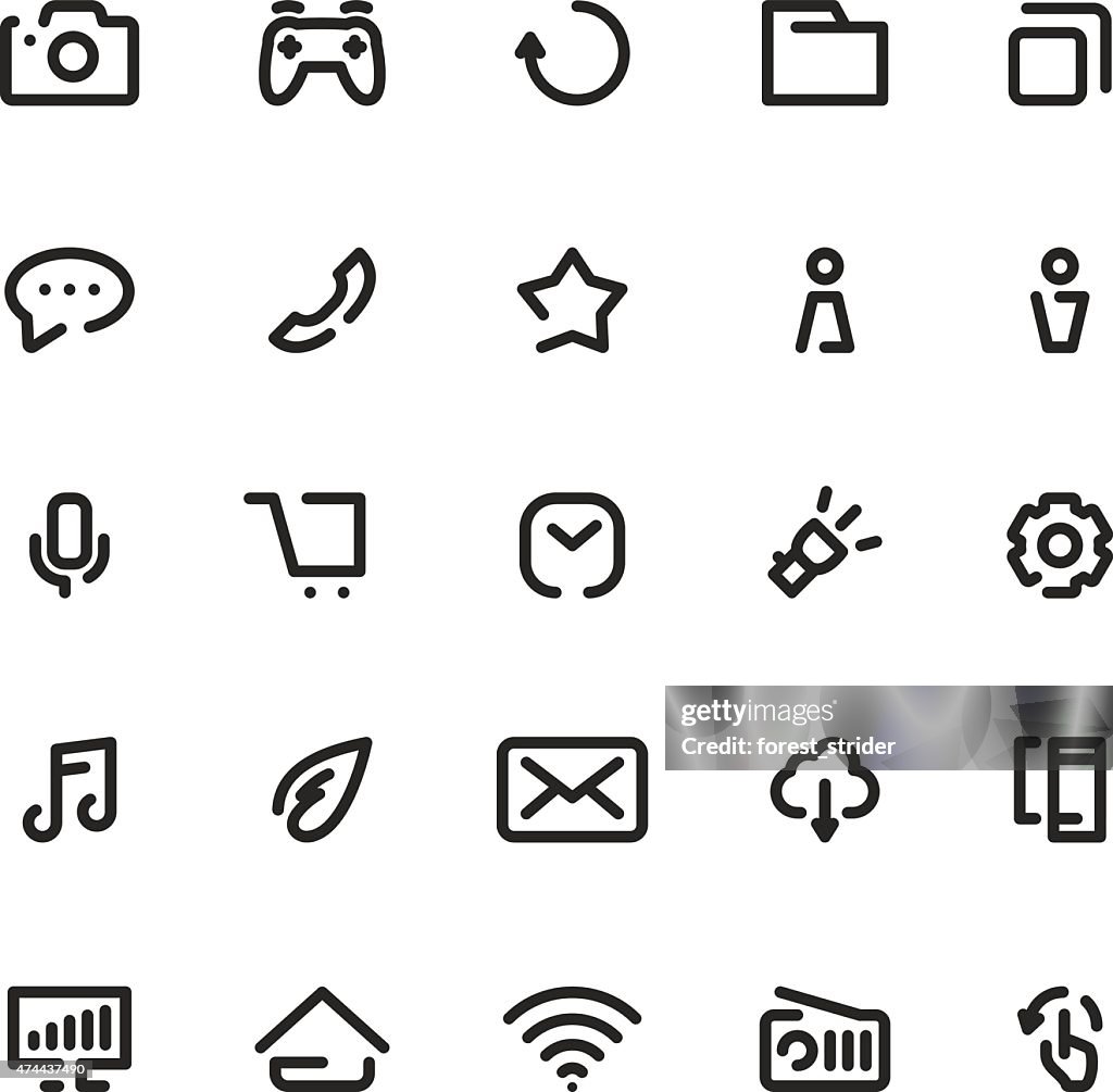 Icons set - SEO